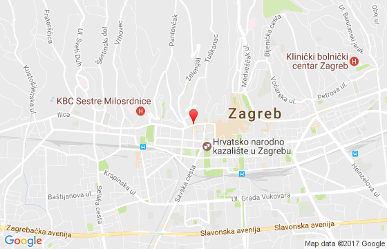 Google Map of Ilica 68, 10000 Zagreb