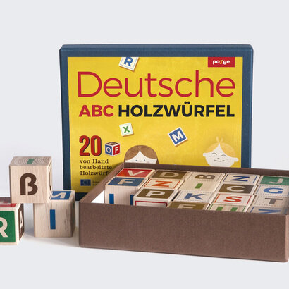 Drvene kocke njemacka slovarica