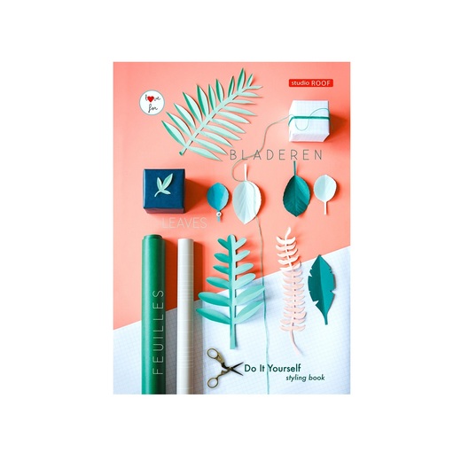 Diy styling book šareno lišće studio roof