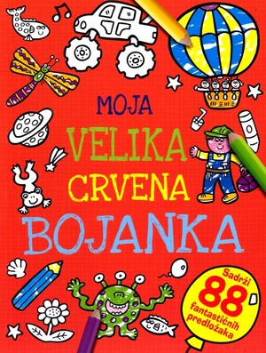 Moja velika crvena bojanka
