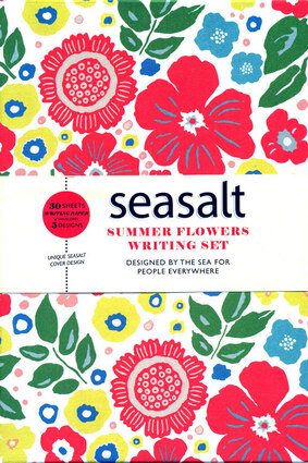Seasalt summer flowers writing set
