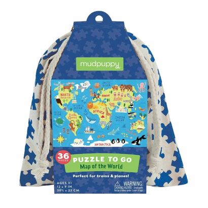 Puzzle to go karta svijeta