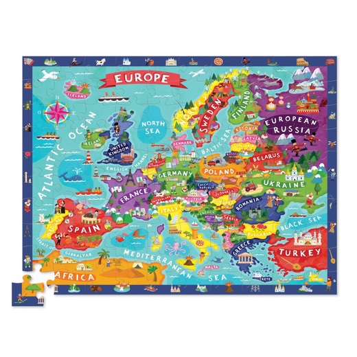 Puzzle istražimo europu 1