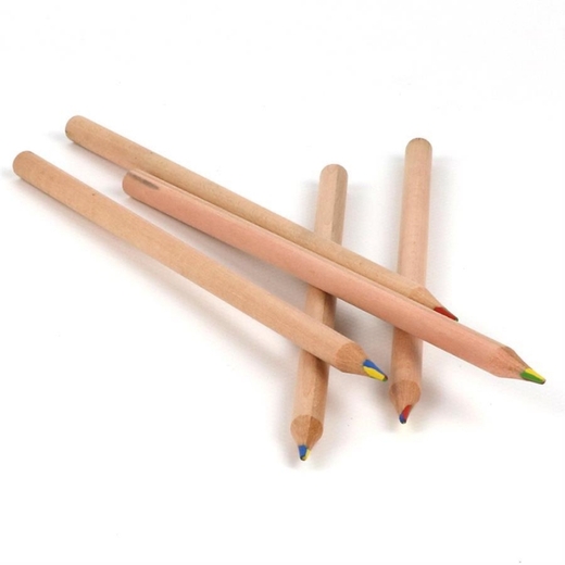 70706 4 in 1 color pencil rainbow round 1 piece