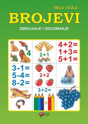 Brojevi zeleni korice 1