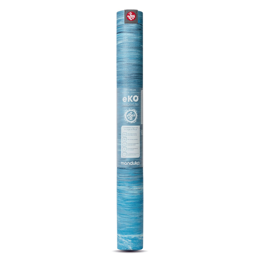 Manduka eko superlite putna joga prostirka dresden blue marble