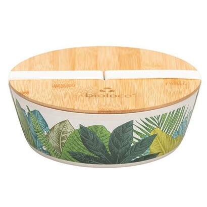 Ovalna deluxe bamboo kutija za ručak lisce