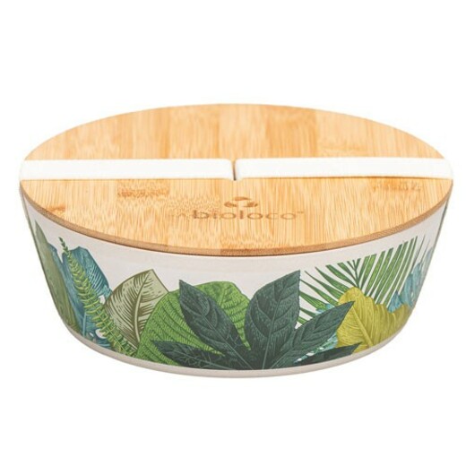 Ovalna deluxe bamboo kutija za ručak lisce
