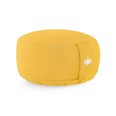 Jastuk za meditaciju 15 cm žuti