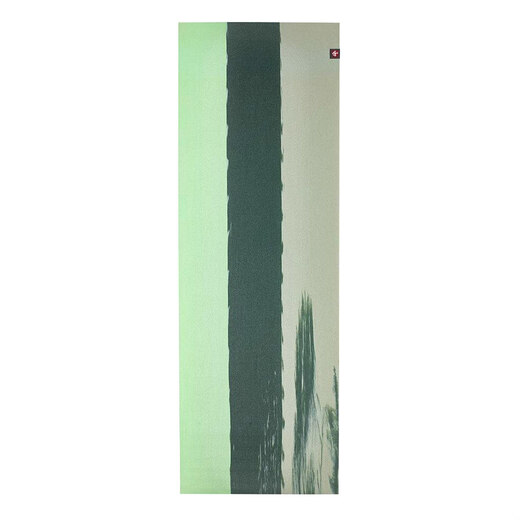 Manduka eko superlite putna joga prostirka green ash  stripe 2