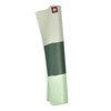 Manduka eko superlite putna joga prostirka green ash  stripe 1