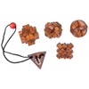 Drvena igra mini puzzle women set 1