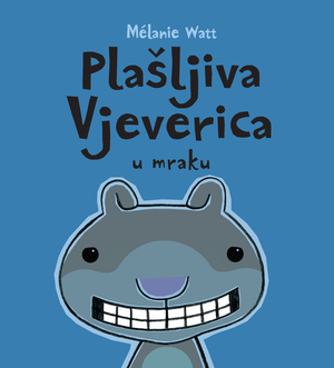 Plašljiva vjeverica u mraku