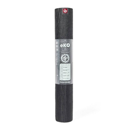 Manduka ekolite 4mm charcoal 180 cm