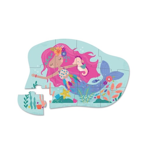 Puzzle morska sirena 12 kom 1