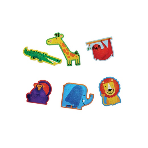 Puzzle jungle 6 kom 1