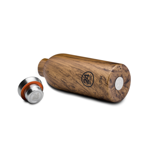 Termos boca 24bottle sequoia wood 330 ml 2