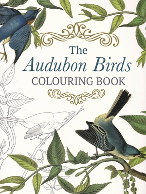 The audubon birds colouring book