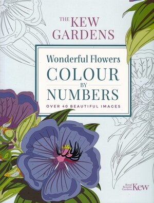 Wonderful flowers colour by numbers