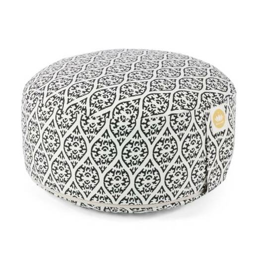 Jastuk za meditaciju 15 cm crni print