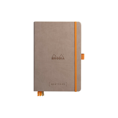 Rhodia dnevnik dot grid a5 taupe