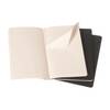 Bilježnica cahier s crtama crna set od 3 1