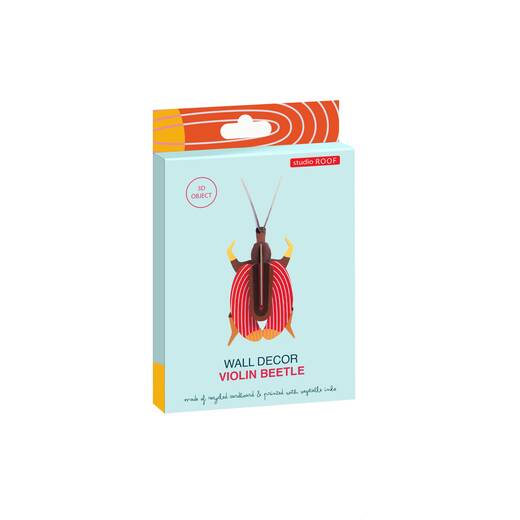 Zidni dekor violin beetle