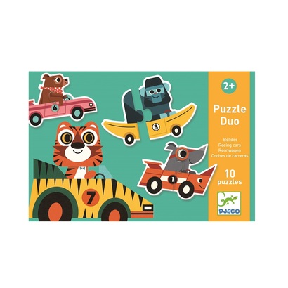 Puzzle duo sportski autići