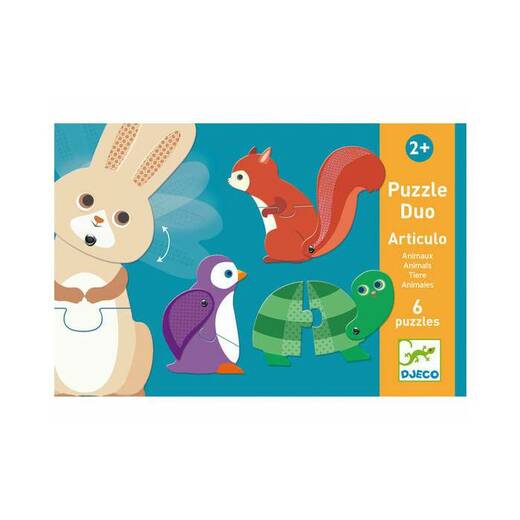 Puzzle duo životinjice u pokretu