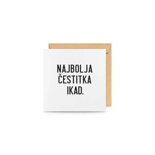 Čestitka najbolja čestitka ikad