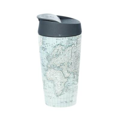 Šalica bioloco starinska karta 420 ml