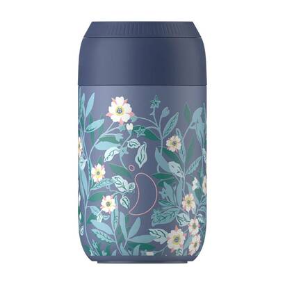 Chilly's šalica za kavu serija 2 brighton blossom whale blue 340 ml