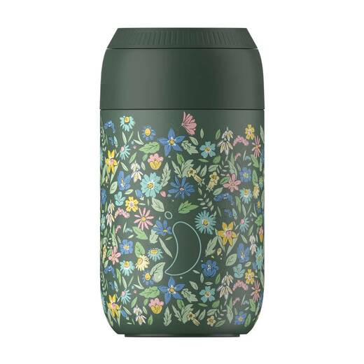 Chilly's šalica za kavu serija 2 summer springs pine green 340 ml