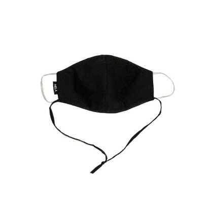 Mouth nose mask black ml 