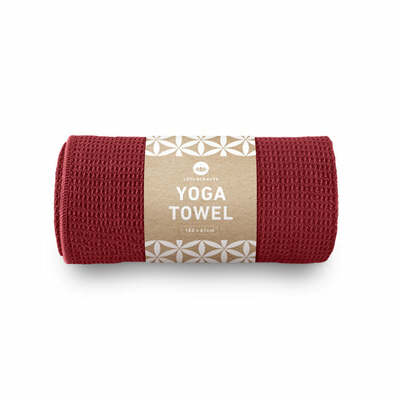 Yoga towel bordeaux