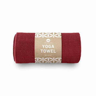Yoga towel bordeaux