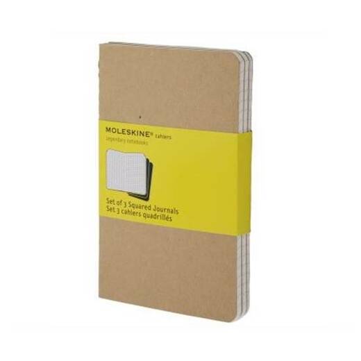 Cahier squared setof3