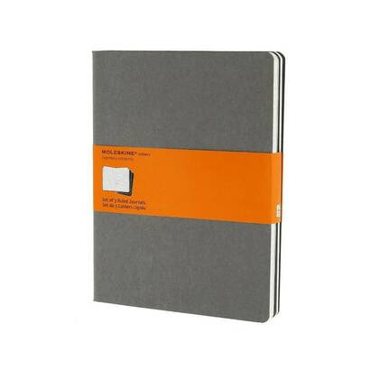 Grey cahiers 19x25 moleskine