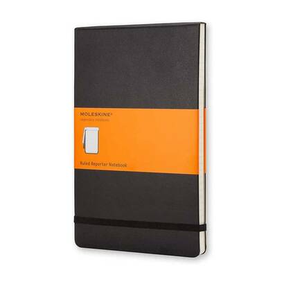 Moleskine ruled reporter notebook