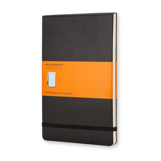 Moleskine ruled reporter notebook