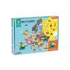 Puzzle karta europe 70 kom