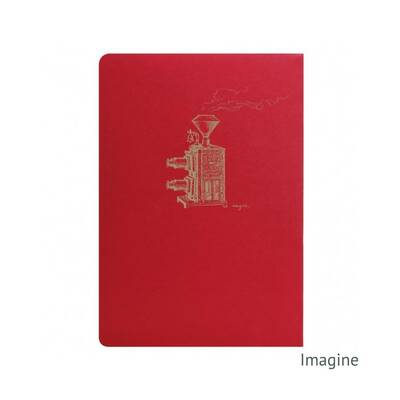 Clairefontaine flying spirit a5 crvena bilježnica 14,8x21cm 3