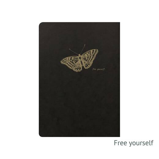 Clairefontaine flying spirit a5 crna bilježnica 14,8x21cm 3