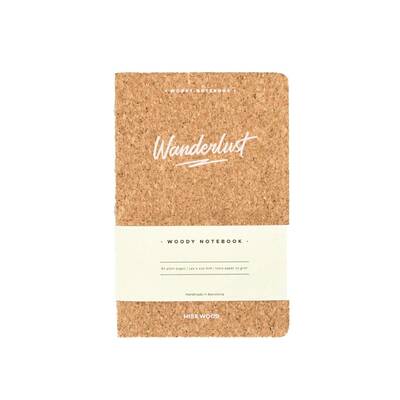 A5 miss wood bilježnica wanderlust