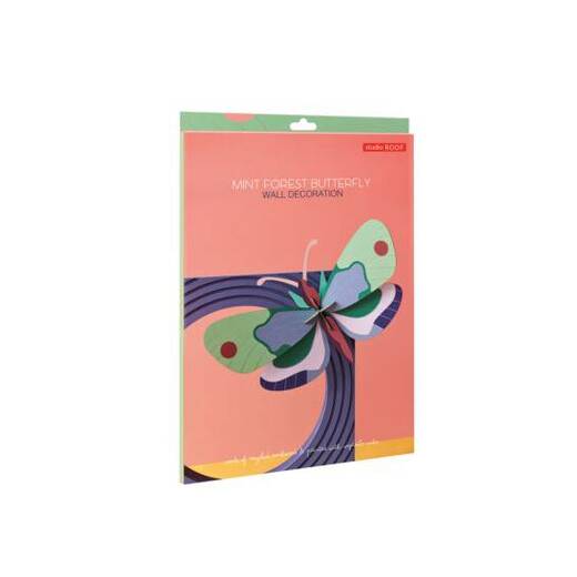 Zidni dekor mint forest butterfly 1