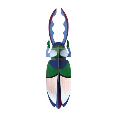 Zidni dekor antler beetle