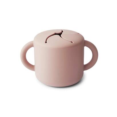 Mushie posuda za užinu blush