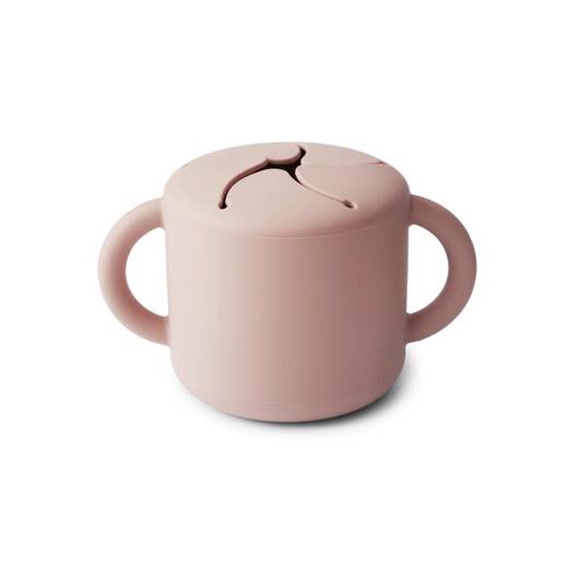 Mushie posuda za užinu blush