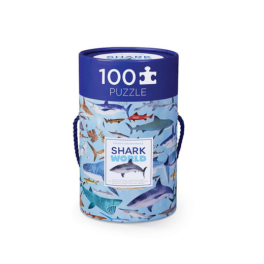 Puzzle shark world 100 kom
