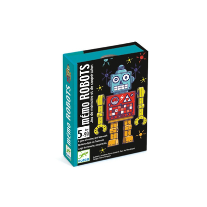 Djeco memo karte robots